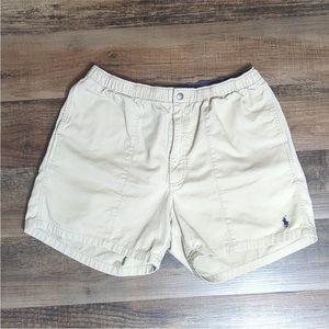 Vintage 90s Polo Ralph Lauren Prep Hiking Shorts Size Medium 5" Inseam